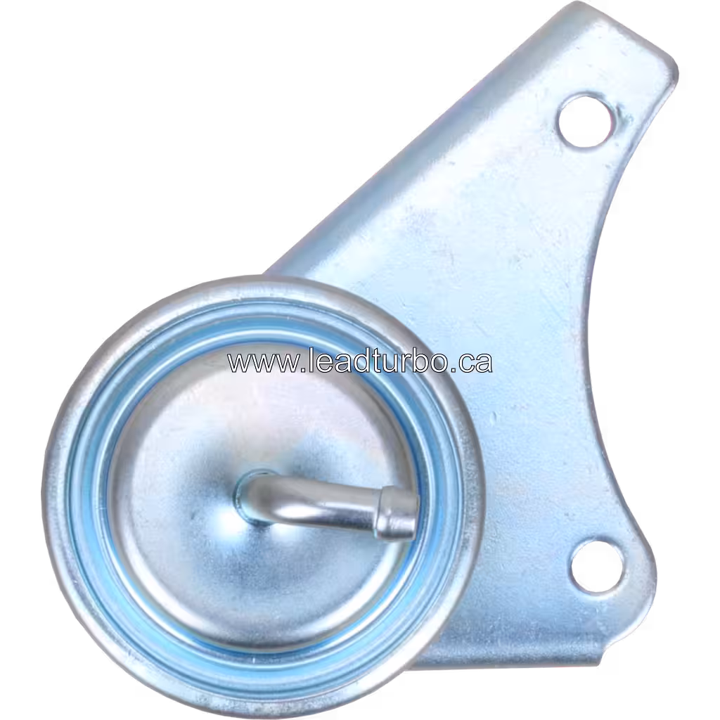 Side view of 8971760801 AC actuator showing mounting bracket