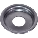 Turbocharger heat shield with central hole for Isuzu 4JA1L application