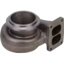 Vue du dessus de la carcasse turbine S400SX-9183 avec alésage de palier usiné