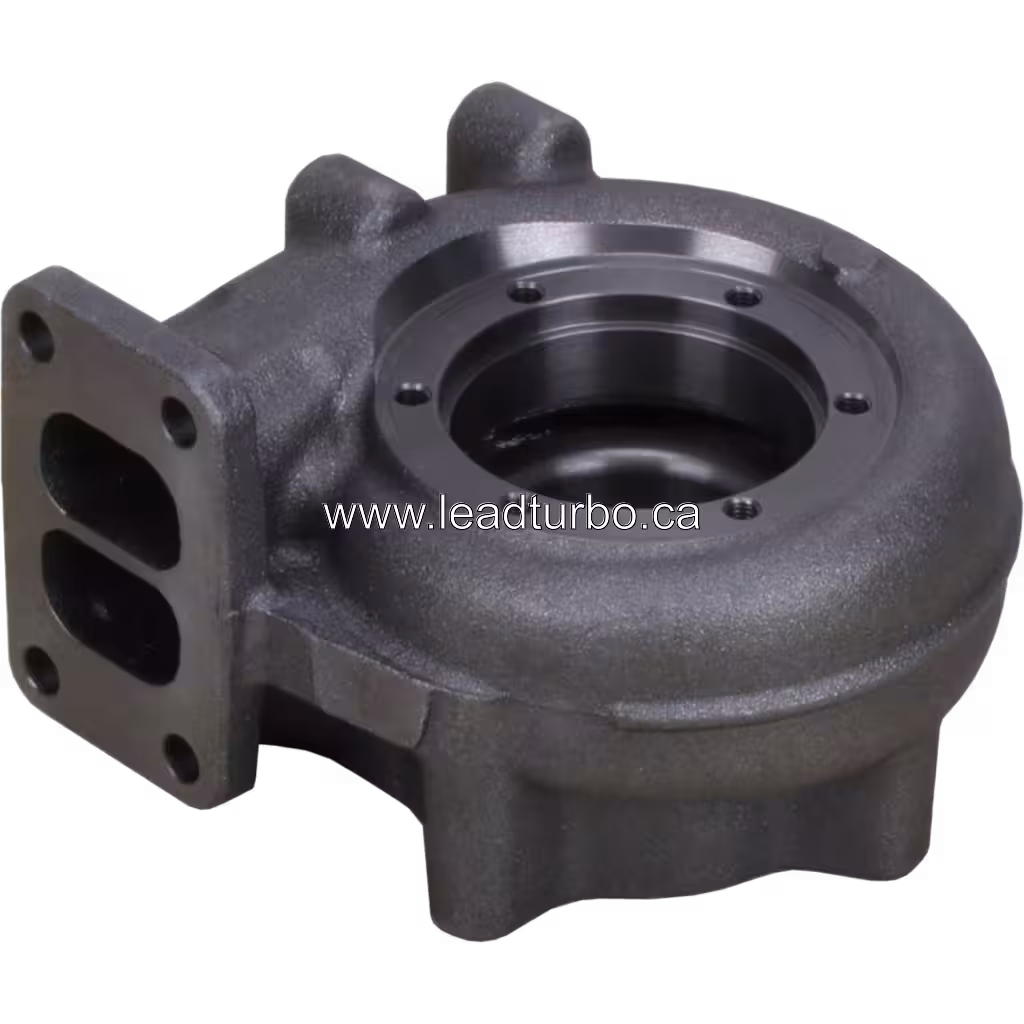Carter Turbine 3539085 HX40W pour Cummins L360 bottom 45 degree view