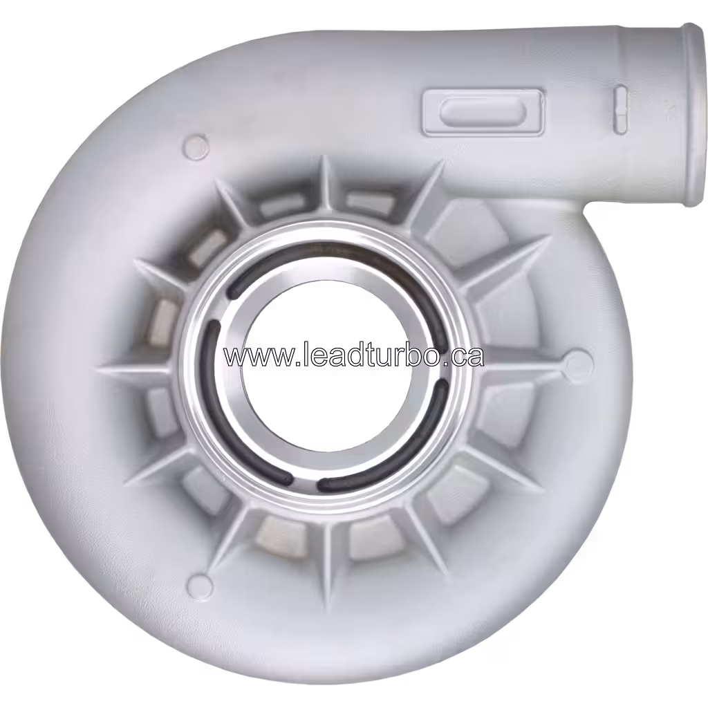 Compressor Housing for Cummins QST30 1341HP Genset Turbocharger top view