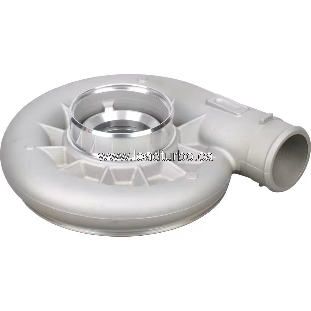 Turbocharger compressor housing for Cummins genset
