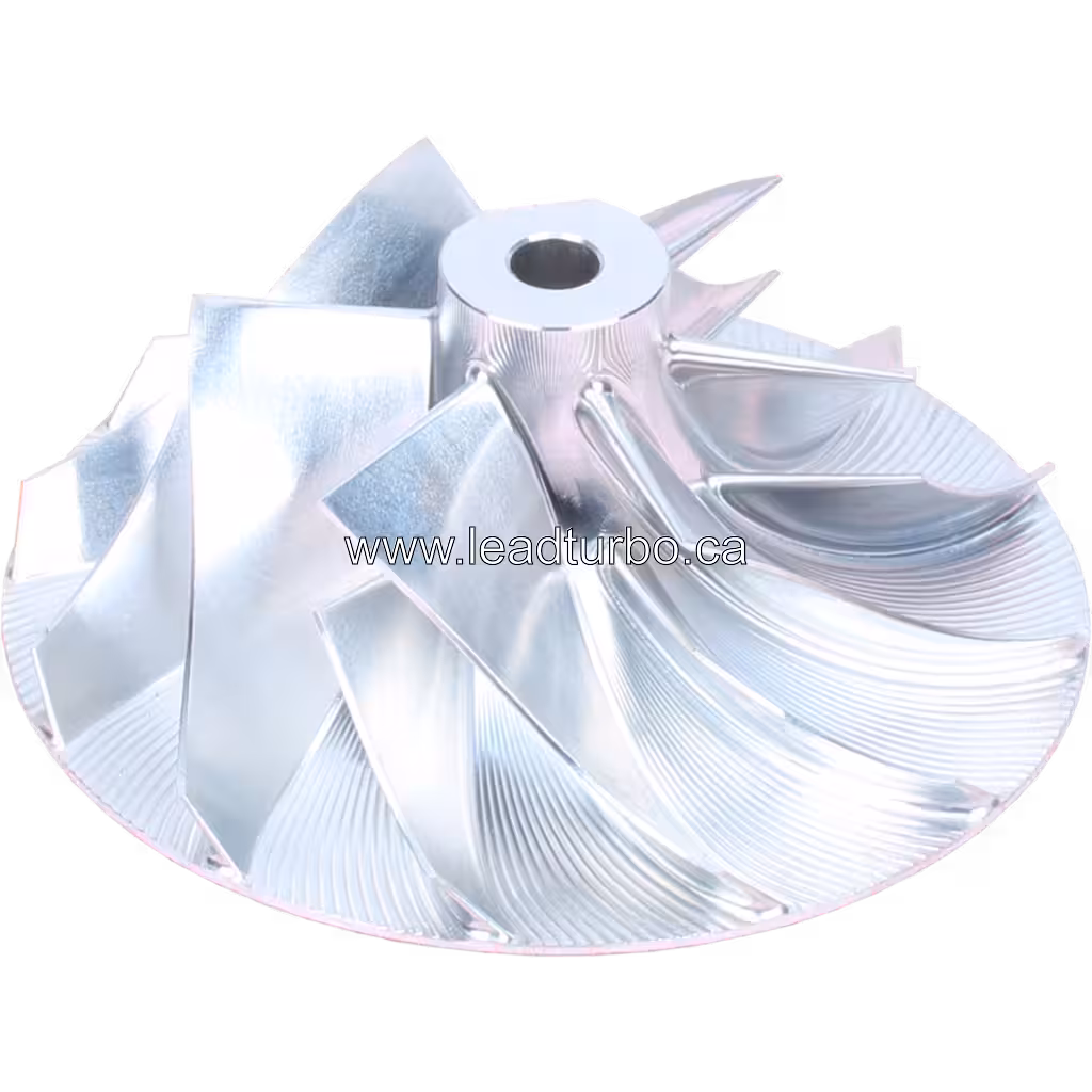 Aftermarket turbo compressor wheel replacement