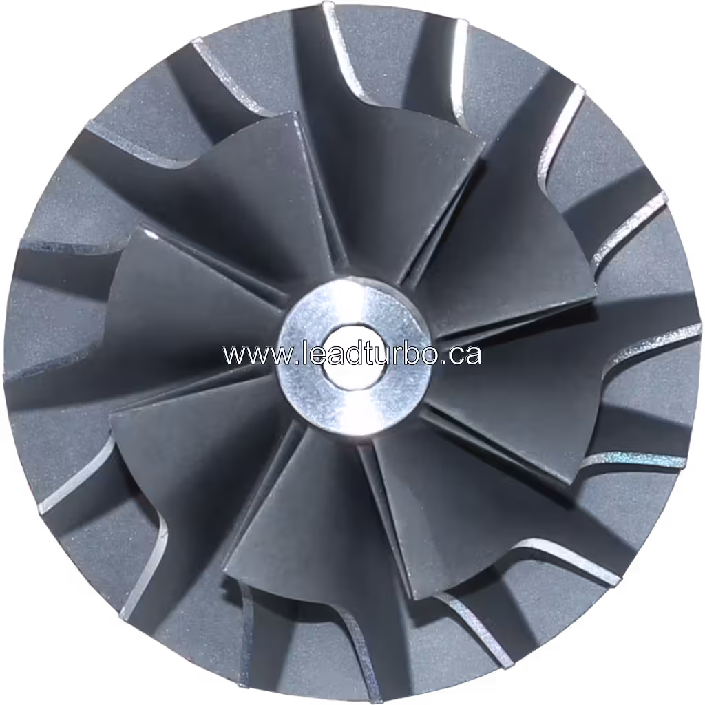 Aftermarket turbo compressor wheel replacement part