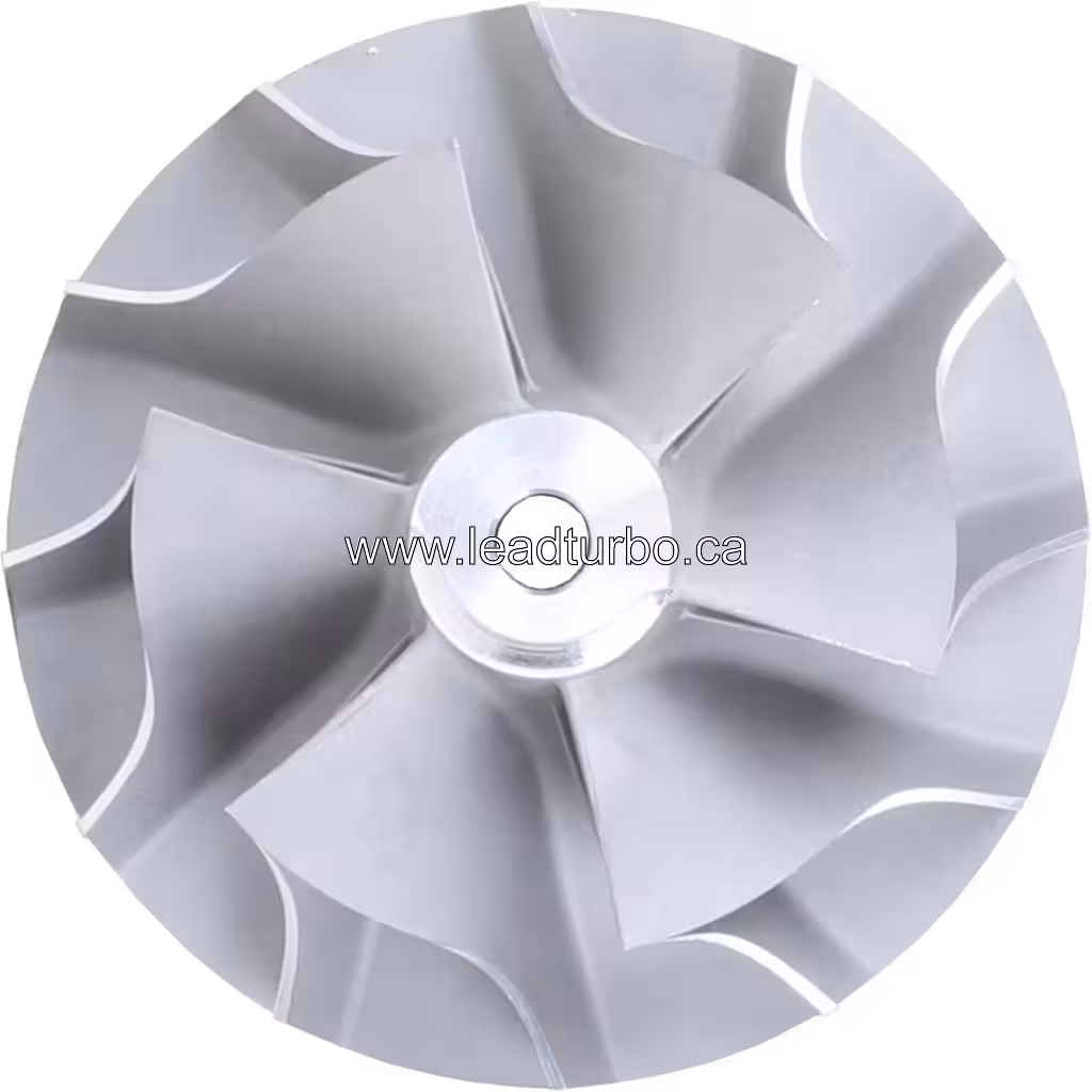 Aftermarket turbo compressor wheel replacement