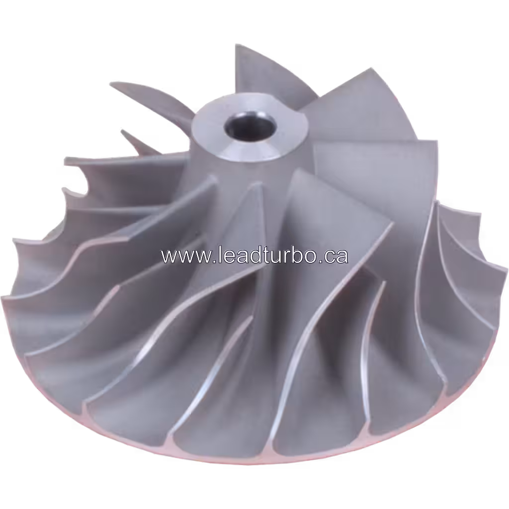 Aftermarket compressor wheel for turbocharger rebuild