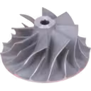 Aftermarket compressor wheel for turbocharger rebuild