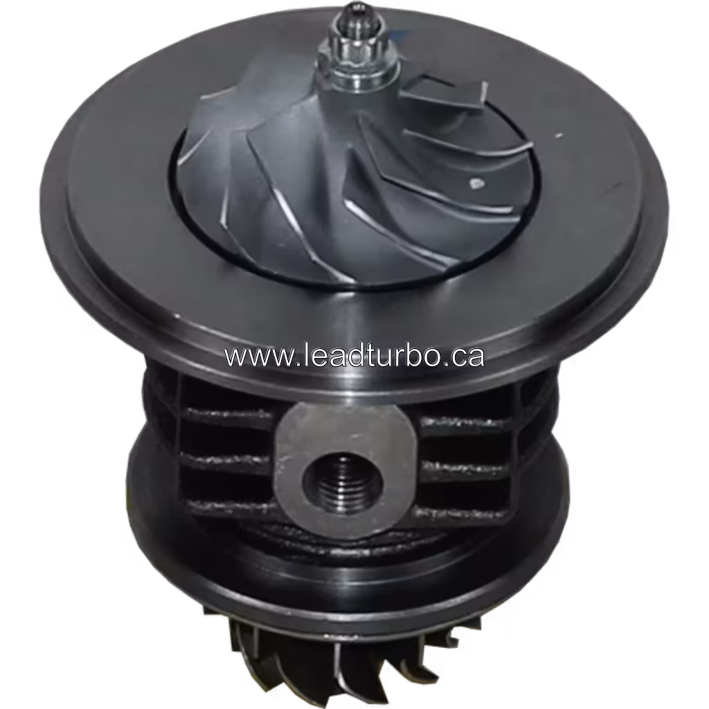 Vues des roues turbine et compresseur du core J96 452055-5004S