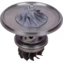 Vue de dessus à 45 degrés du core de turbocompresseur J96