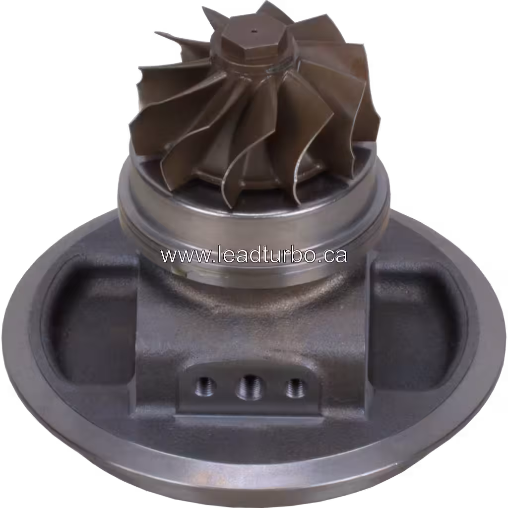 Core de Turbo 6505-67-5910 KTR110L-F84PW pour Komatsu SAA12V140E-3A bottom 45 degree view