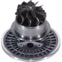 Vue du dessous du core 441398-0030 avec roue turbine et ailettes de refroidissement