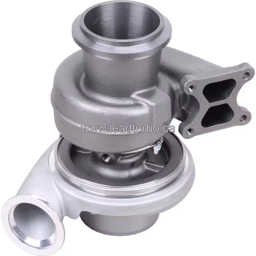Cummins truck turbocharger mounting bracket detail