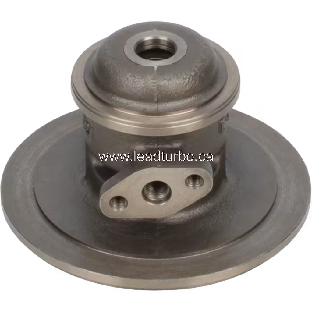 FOR 3592766 BH HX35W Bearing Housing Replacement for Cummins bottom 45 degree view