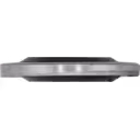 Joint de turbocompresseur J96 vue de face, anneau métallique argenté et intérieur noir