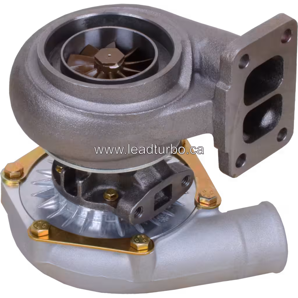Aftermarket Turbocharger Assembly Side View