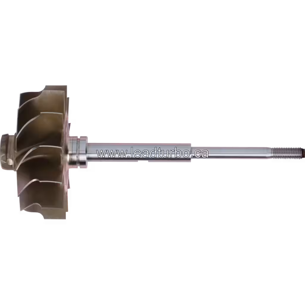 Roue de turbine 3522880-70 H1E vue de face avec aubes radiales