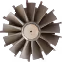 Roue de turbine 3535721-CAST-2 HX83 pour Cummins QSK60 Marine thumbnail 2