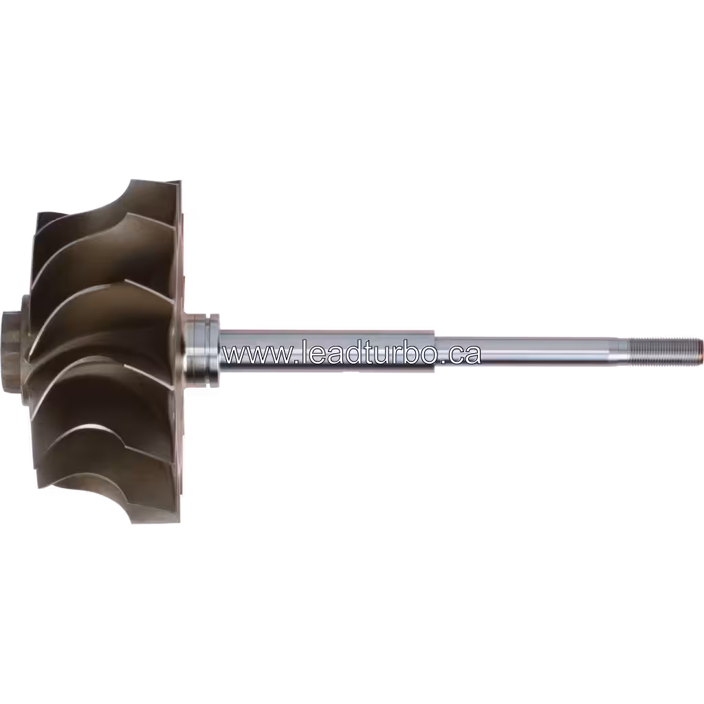Profil latéral de la roue de turbine 3779022 avec arbre long