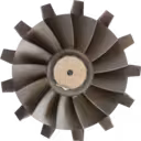 Roue de turbine 3779022 pour Turbo J96 - Pièce de rechange thumbnail 2