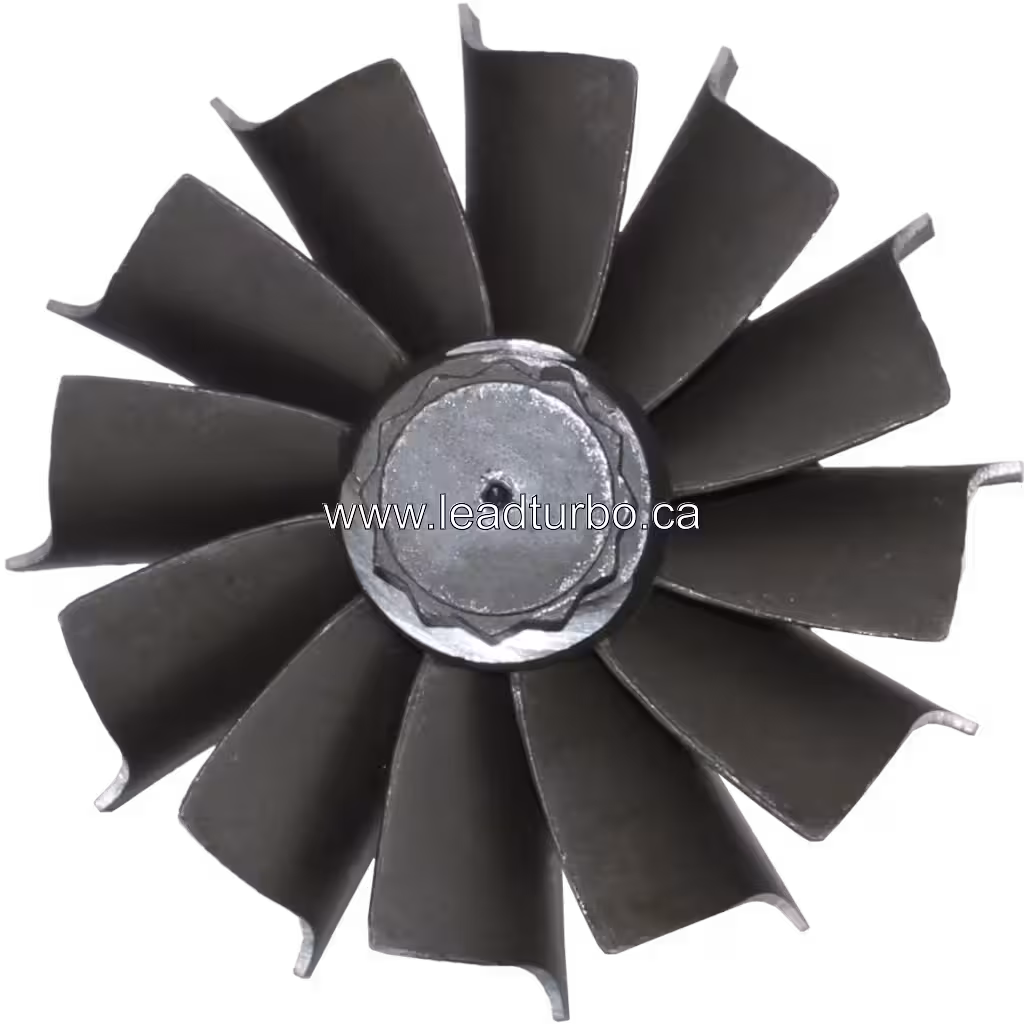 Roue de turbine turbo pour Volvo TD121L et MAN D2842LX