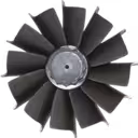 Roue de turbine turbo pour Volvo TD121L et MAN D2842LX