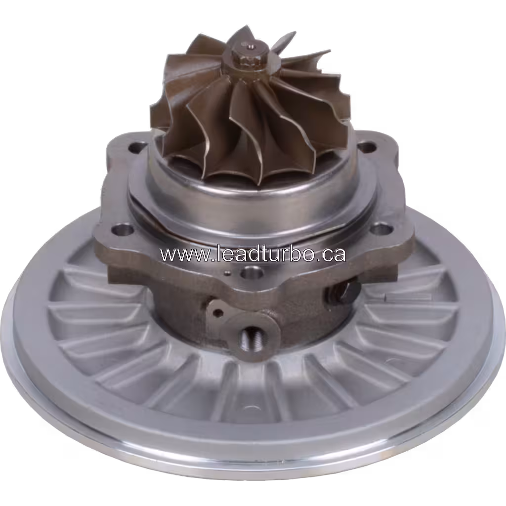S1760-E0101-BCW-G RHG8V Turbocharger Core for HINO E13C-TN bottom 45 degree view