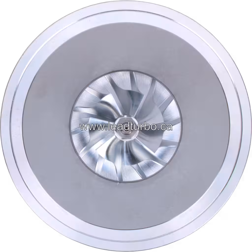 S1760-E0101-BCW-G RHG8V turbo core front view showing compressor wheel