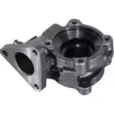 Flange bolt pattern detail for turbo turbine housing