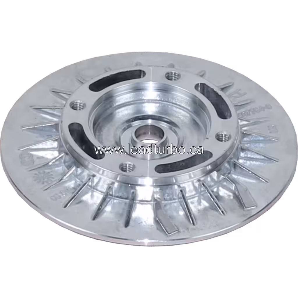 Aftermarket turbo back plate component