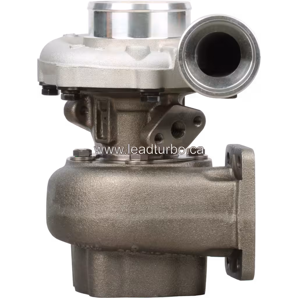 Turbocompresseur 04259311 S200 vue avant avec carter compresseur argenté