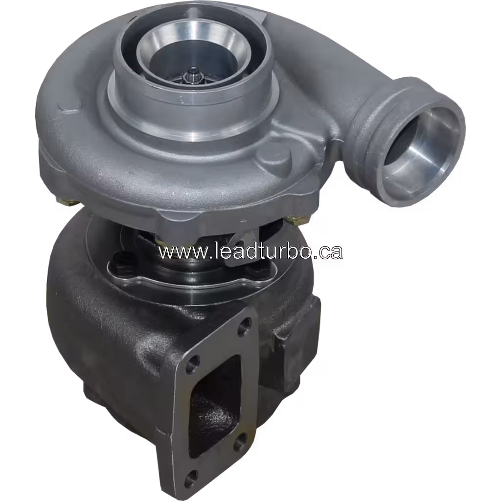 Turbocompresseur Deutz BF4M1013C vue de dessus montrant les oreilles de fixation