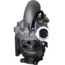 Turbocompresseur 14411-1W402 HT12-11B avec carter compresseur argenté et carter turbine noir