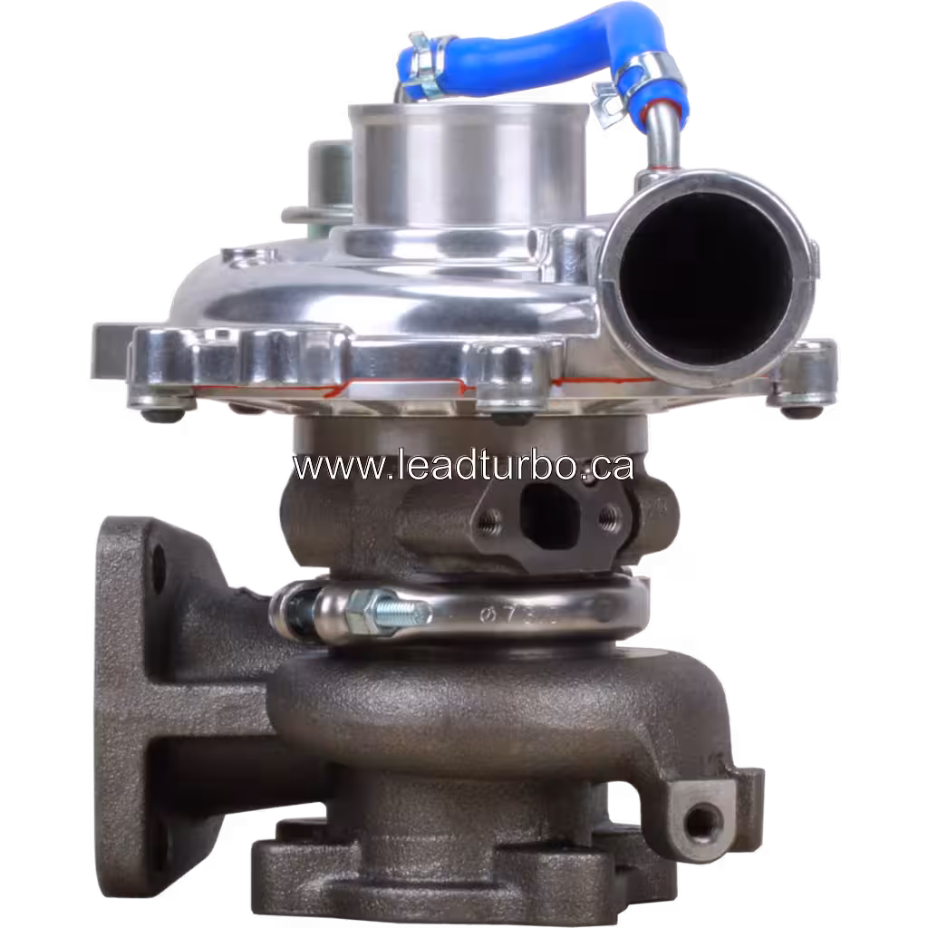 Turbocompresseur 17201-30021 CT avec carter compresseur argenté et carter turbine gris