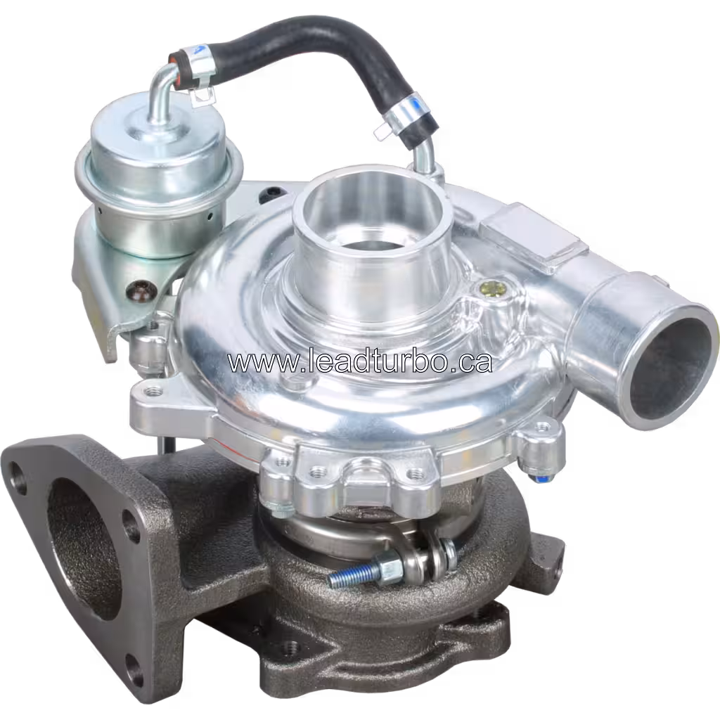 Vue du collier V-band reliant le compresseur et la turbine du turbocompresseur 17201-30021