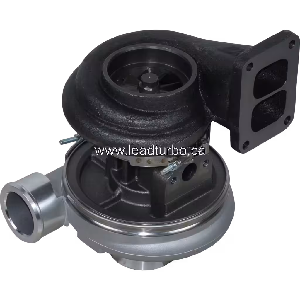 Turbocompresseur 188127 4LF302 pour CAT 966F / Moteur 3306B bottom 45 degree view