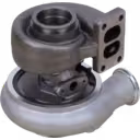 Turbocompresseur 3536473-T vue inférieure avec carter turbine gris foncé