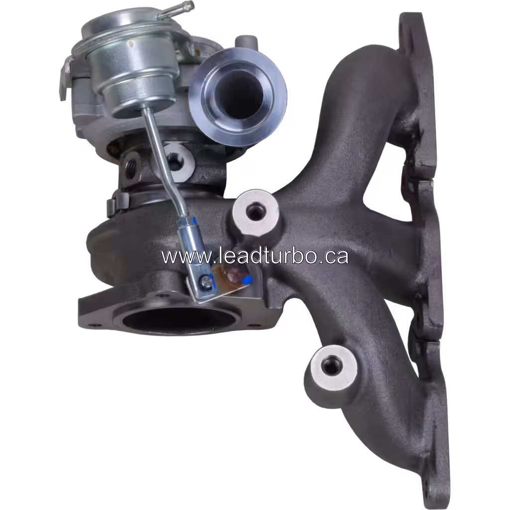 Turbocompresseur 49131-05051 TD03-08G 4 8 vue avant avec actionneur intégré