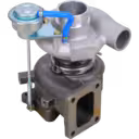Vue avant du turbocompresseur de remplacement 49179-02720