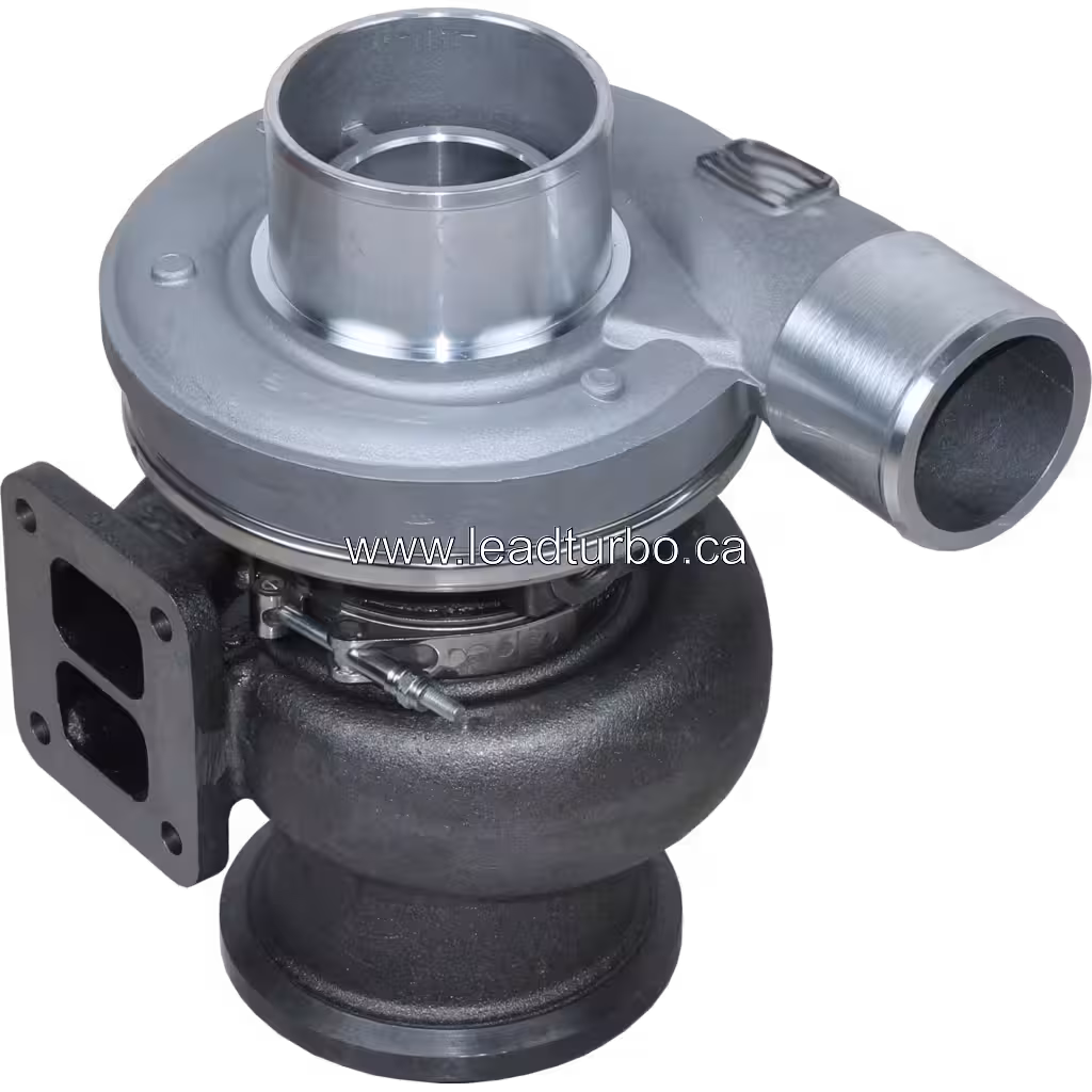 Vue latérale du turbocompresseur pour CAT 330C