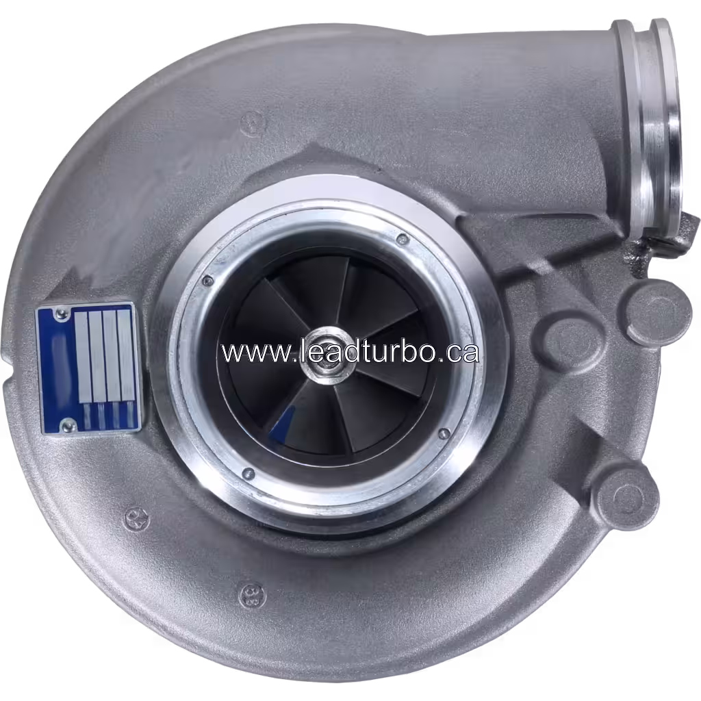 Emballage et vue latérale du turbo MAN 409HP
