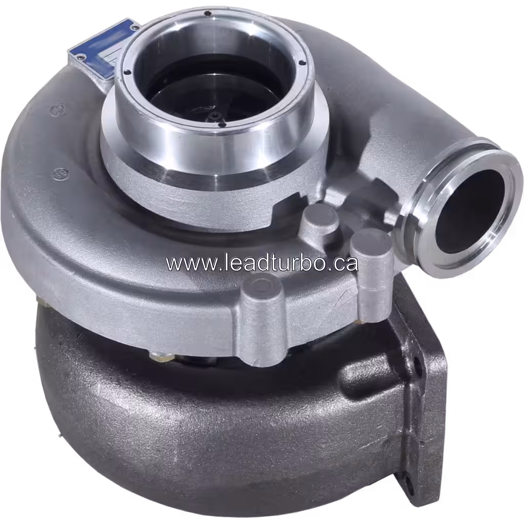 Vue avant du turbo MAN F2000E D2866LF31