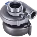 Vue avant du turbo MAN F2000E D2866LF31