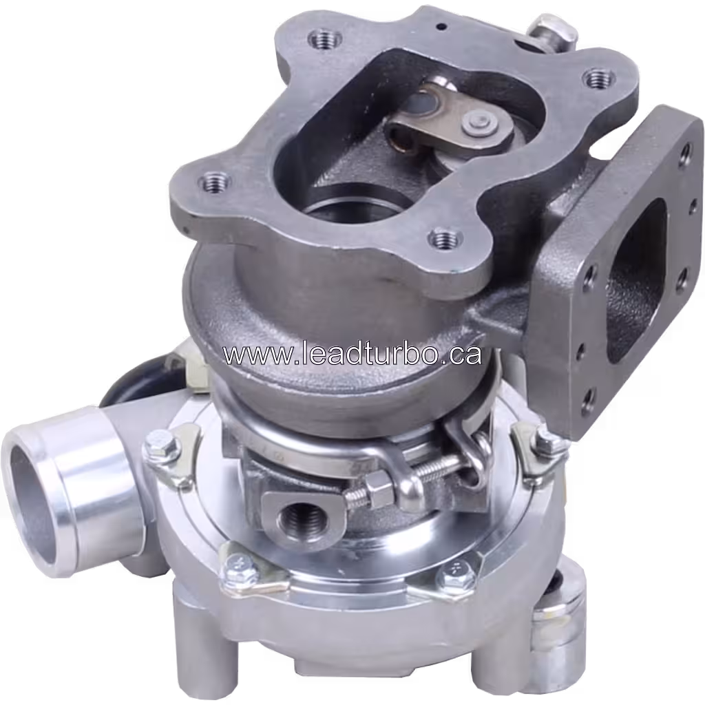 Turbocharger 0K05813700C with actuator and exhaust housing