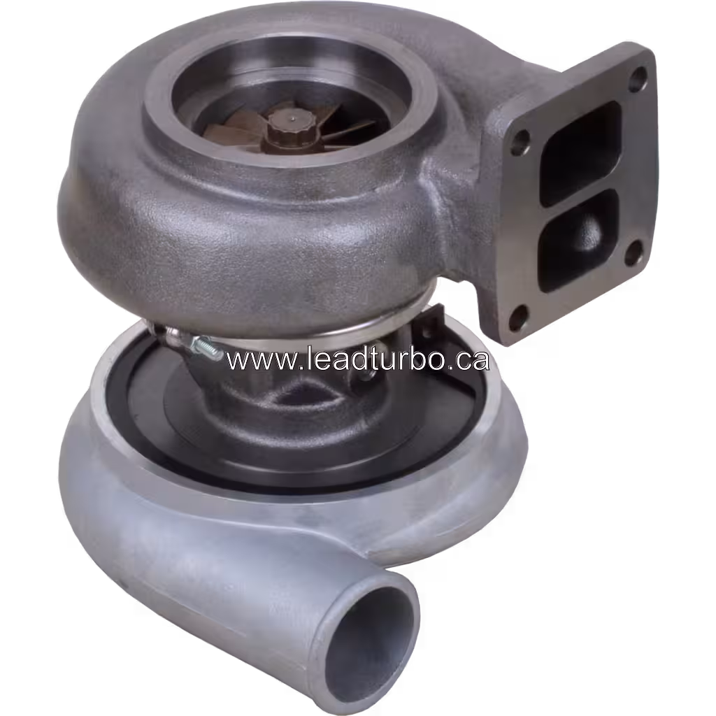 126644-18020 TD08H Turbocharger for Yanmar 6HAL Replacement bottom 45 degree view