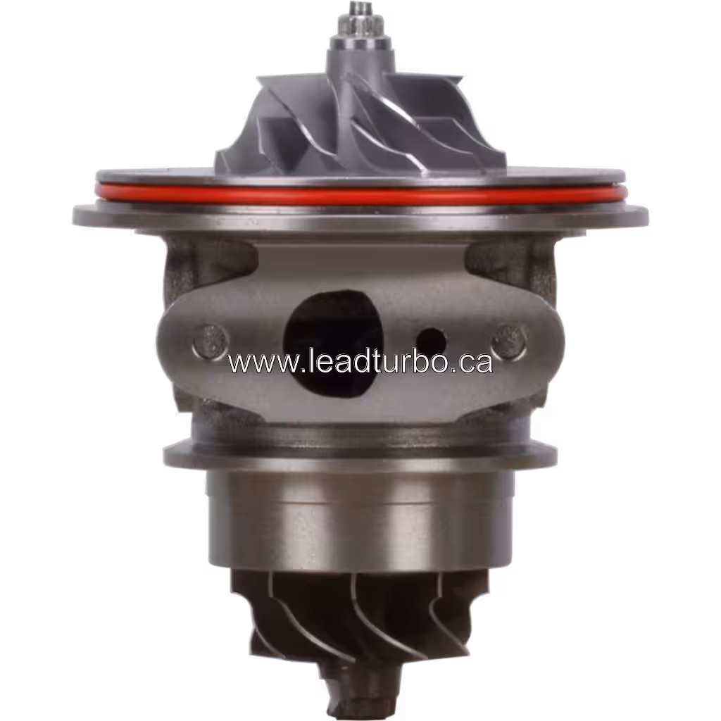 17202-67010 CT12B turbocharger core front view showing compressor and turbine wheels