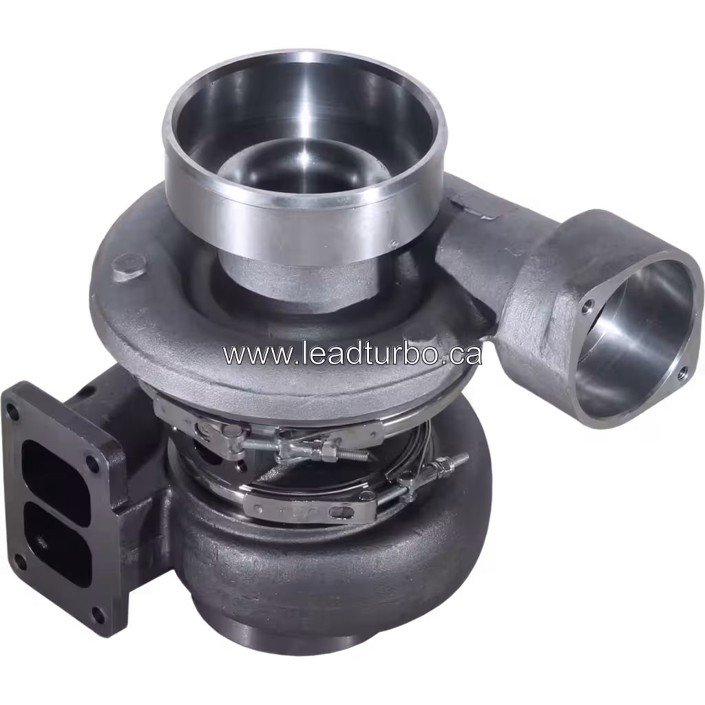 V-band clamped housing and actuator related hardware on 196547 turbocharger