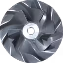 Machined metallic compressor wheel for Bobcat V2003MDITE