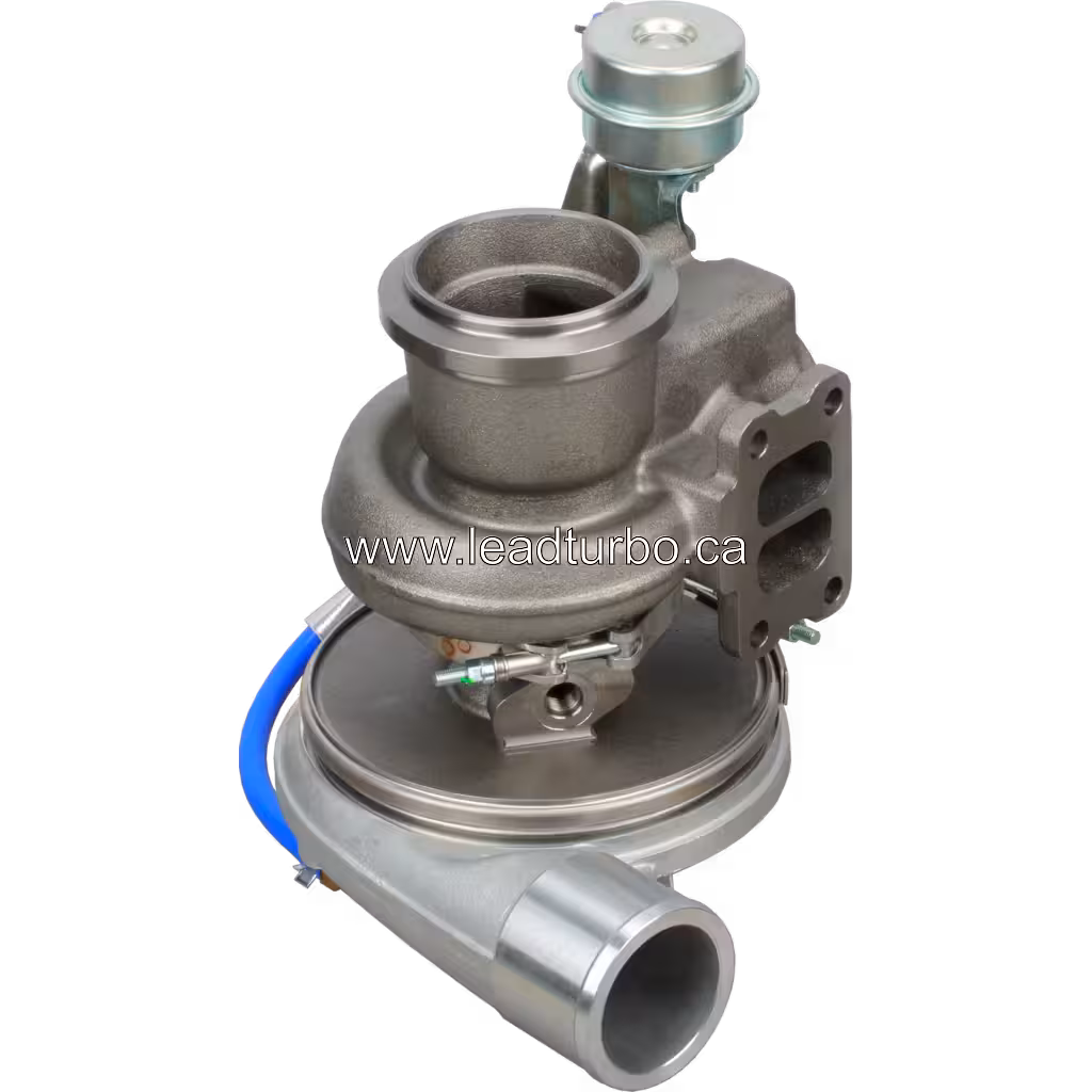 2507696 B2G006 Turbocharger for CAT 325D L C7 Engine bottom 45 degree view