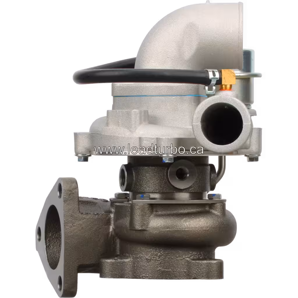 GT1749S turbocharger 2820042600 front view with electronic actuator