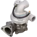 Hyundai D4BH turbocharger 2820042600 top view showing compressor housing